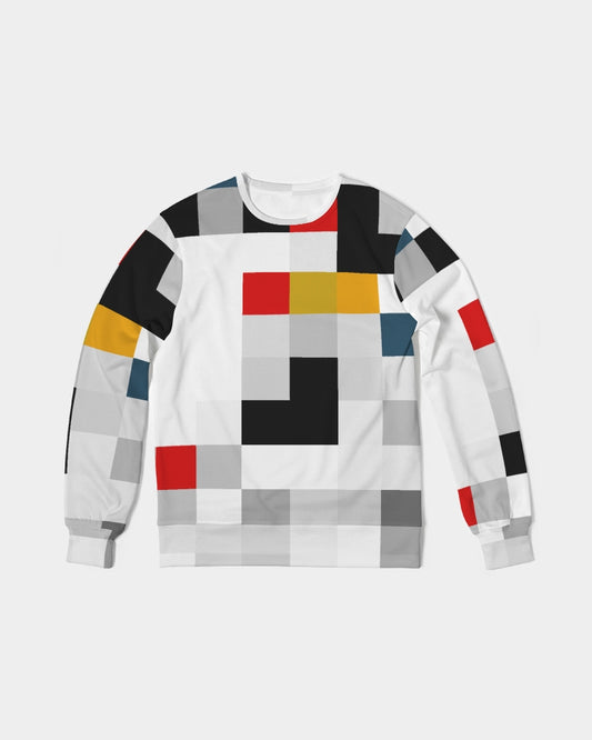 Pixel Men's Classic French Terry Crewneck Pullover