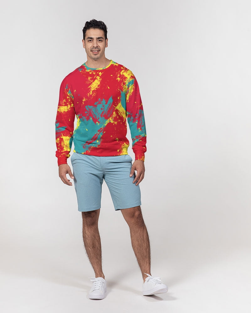 Art Haus Men's Classic French Terry Crewneck Pullover