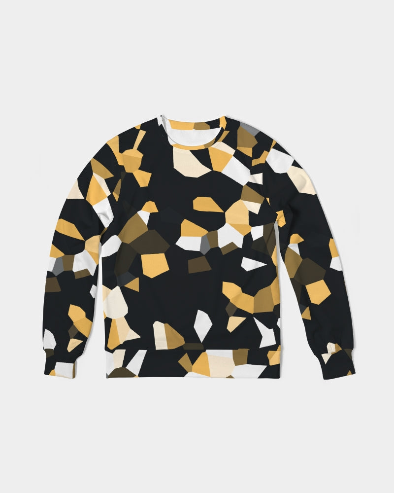 Fractal Opulence Classic French Terry Crewneck Pullover