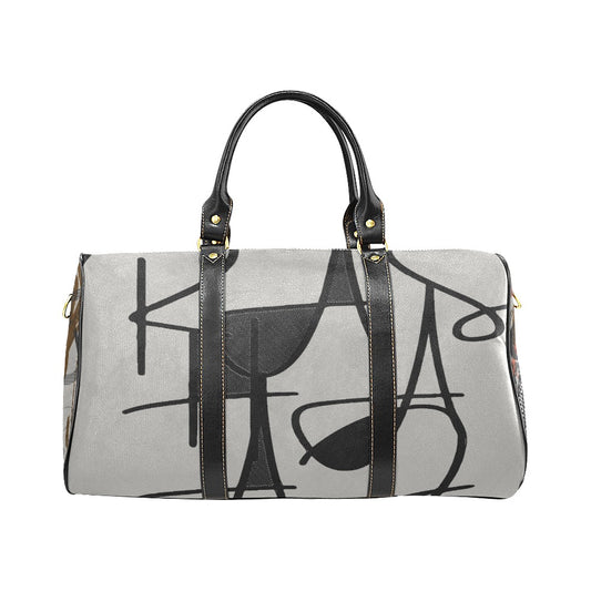 Rashaadblack Graffiti Travel Bag - Medium