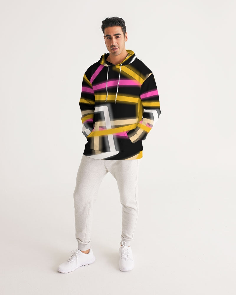 Neon Light 1 Men's Hoodie