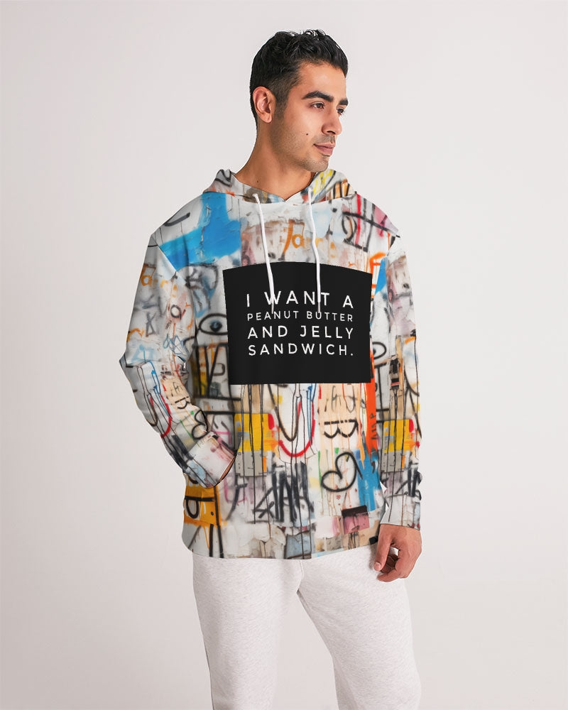 On the Wall Men's All-Over Print Hoodie