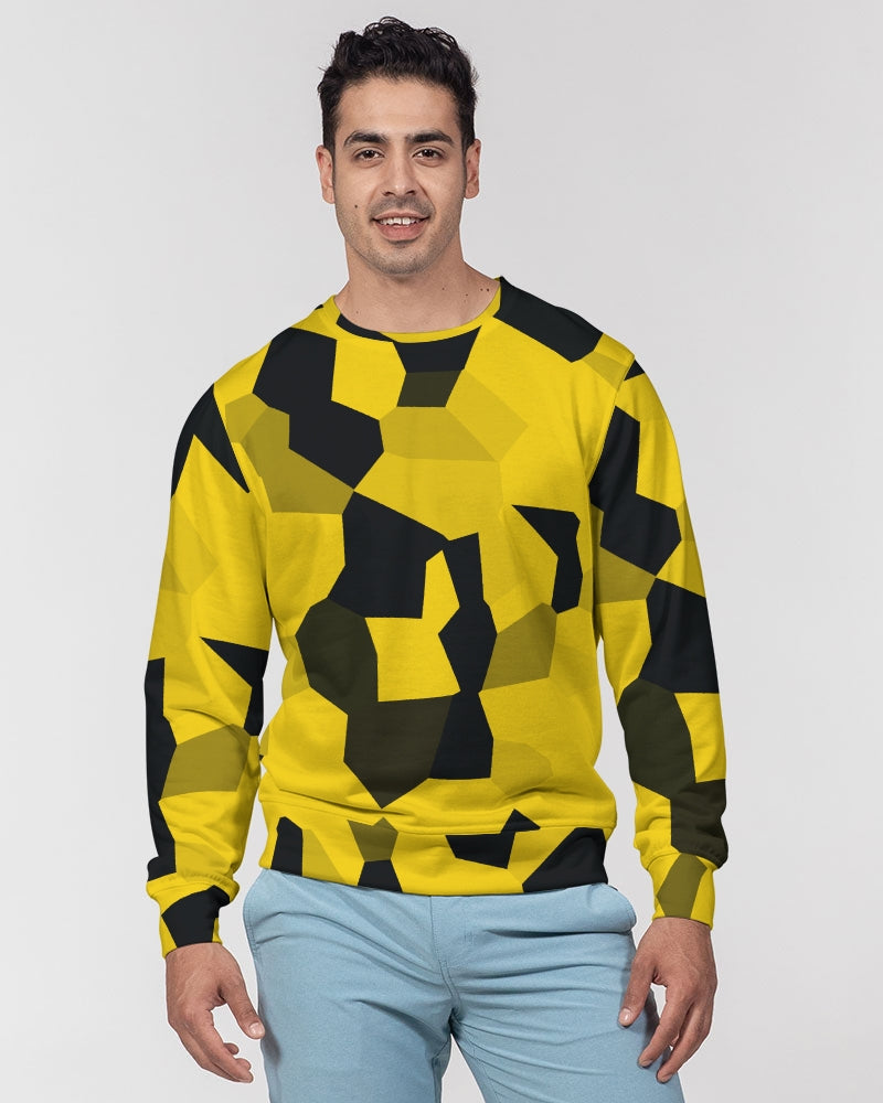 Bumblebee Men's Classic French Terry Crewneck Pullover