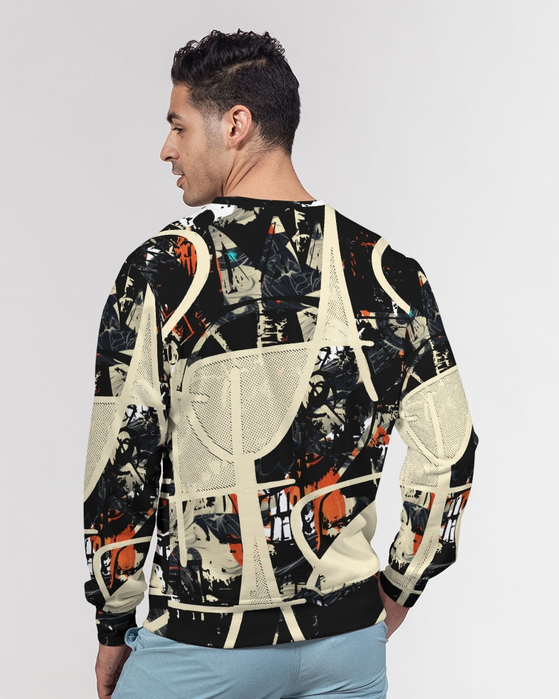 Epiphany Concerto All-Over Print Classic French Terry Crewneck Pullover