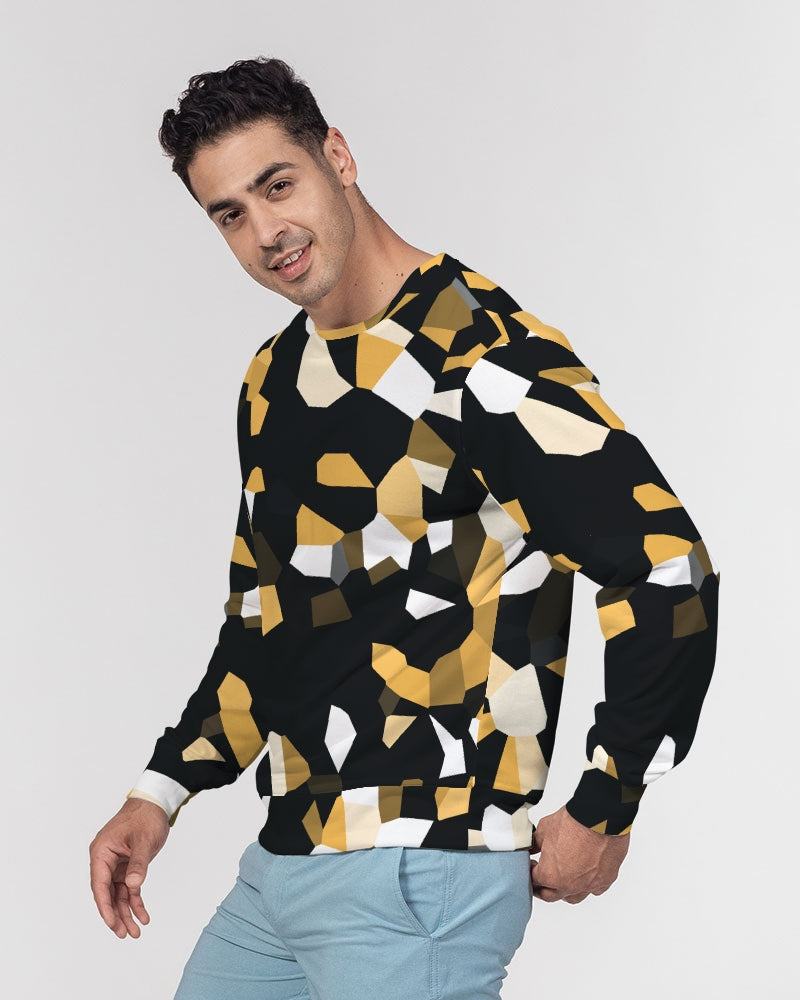 Fractal Opulence Classic French Terry Crewneck Pullover