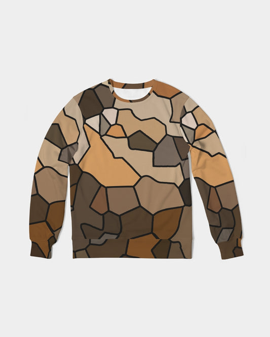 Safari Too Men's Classic French Terry Crewneck Pullover