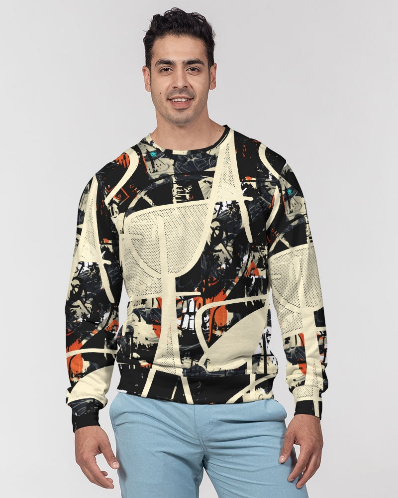 Epiphany Concerto All-Over Print Classic French Terry Crewneck Pullover