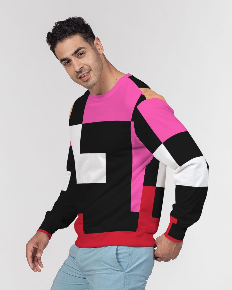 One night in Paris squared Classic French Terry Crewneck Pullover