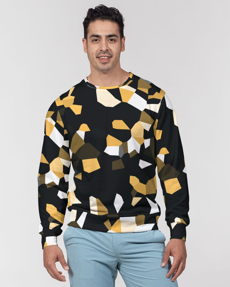 Fractal Opulence Classic French Terry Crewneck Pullover