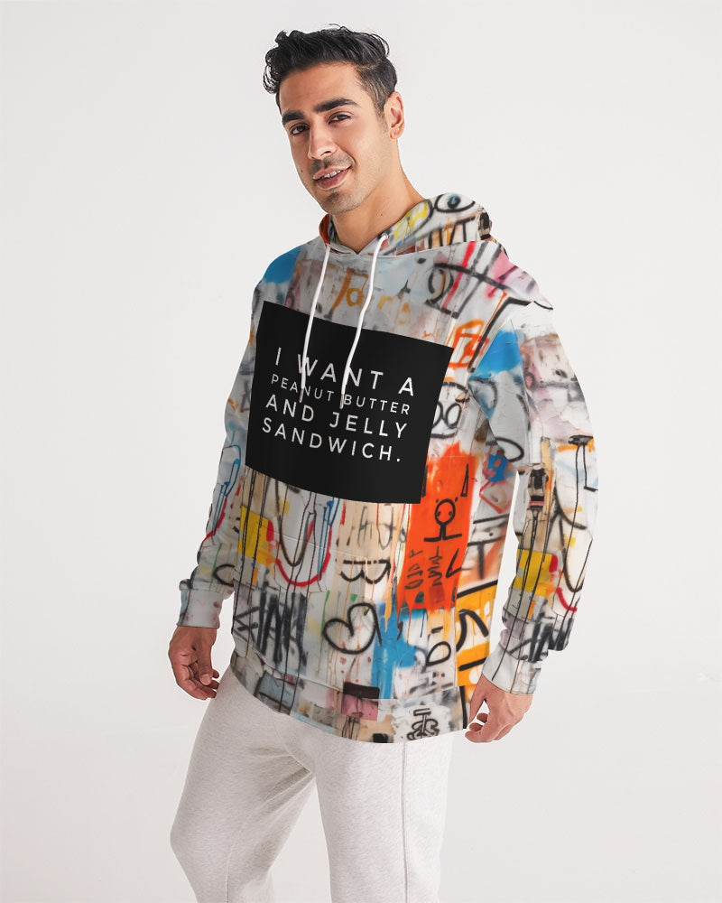 On the Wall Men's All-Over Print Hoodie