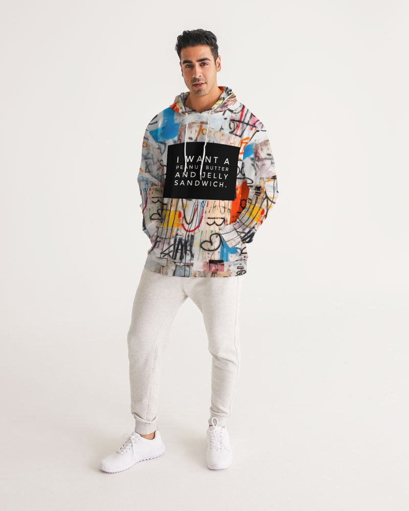 On the Wall Men's All-Over Print Hoodie