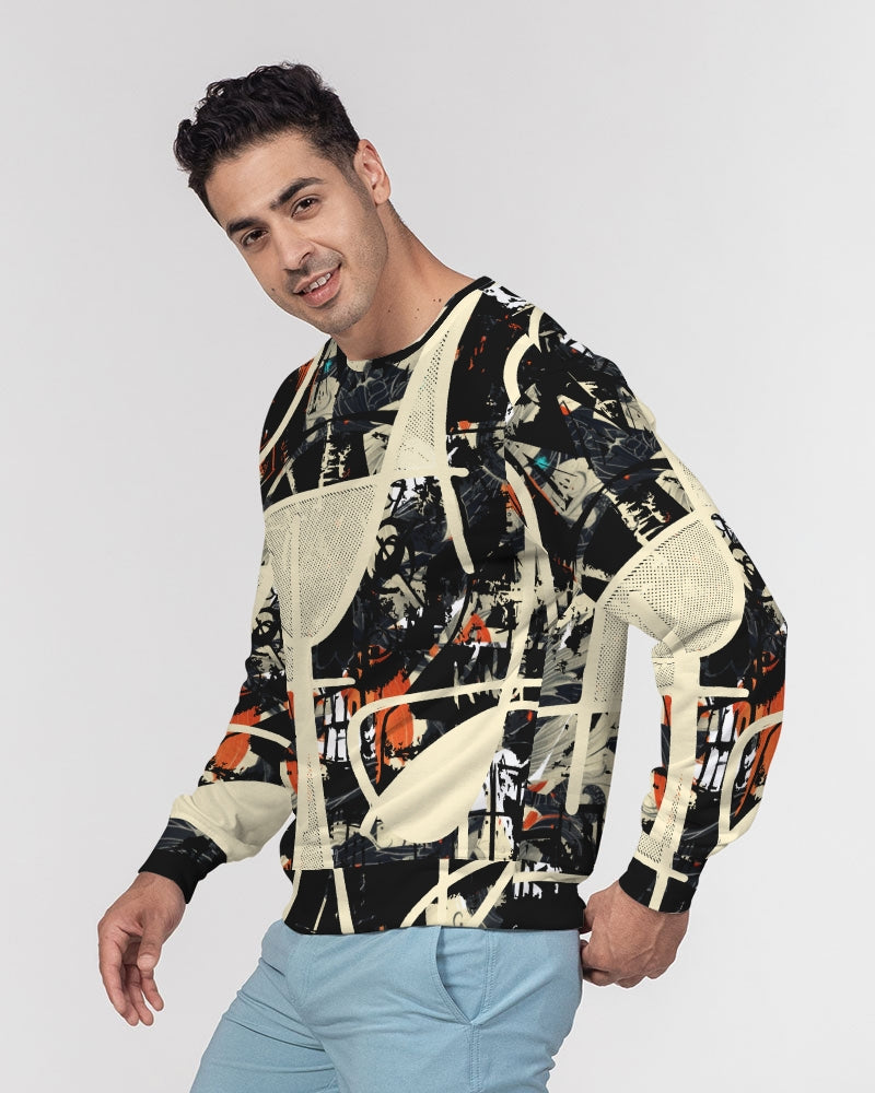 Epiphany Concerto All-Over Print Classic French Terry Crewneck Pullover